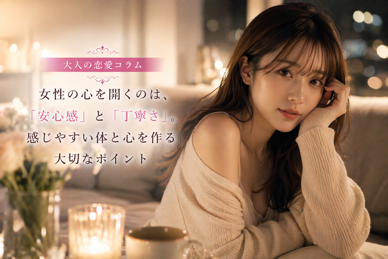 大人の恋愛コラムのイメージ