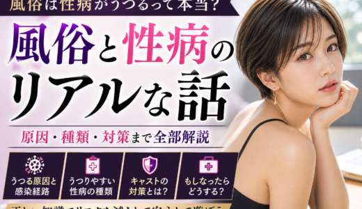 風俗で性病は防げる？感染リスクと対策を具体的に解説